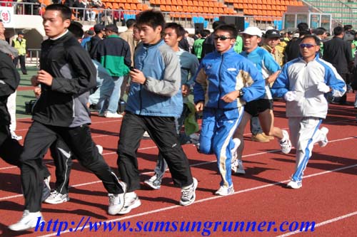 [민족통일평화체육문화축전] 경기전 몸풀기 사진