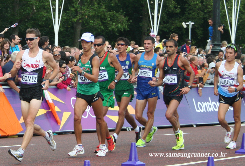 [런던올림픽] 남자경보20km 김현섭 사진