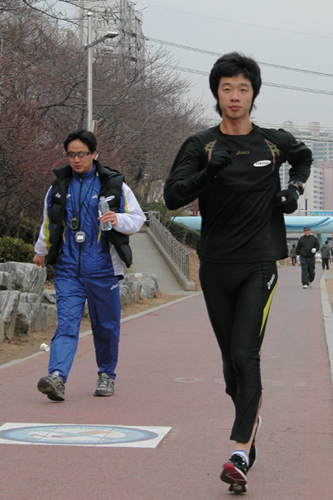 경보 김현섭, 동아시아경기대회 메달도전