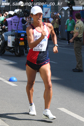 [베를린세계육상]박칠성, 남자경보20km 25위