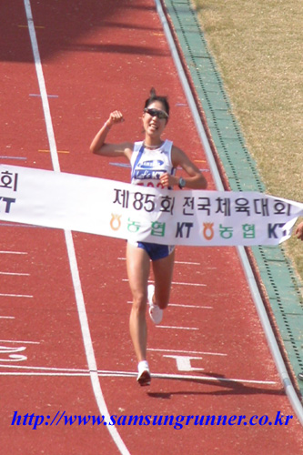 [전국체전]신일용 20km 경보 2연패 달성!