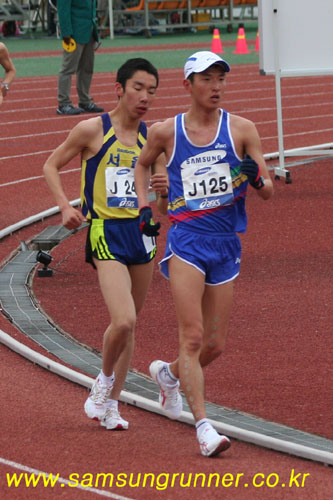 임정현, 한국주니어 경보10000m 우승