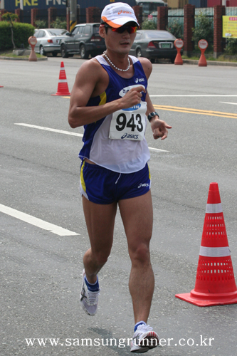 [종별육상] 김동영, 남자20km경보 2위