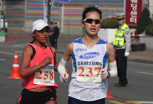 김성은 서울국제마라톤, 런던올림픽 출전권 획득
