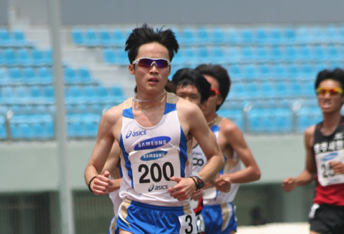 [전국육상선수권] 육근태, 남자5000m 1위