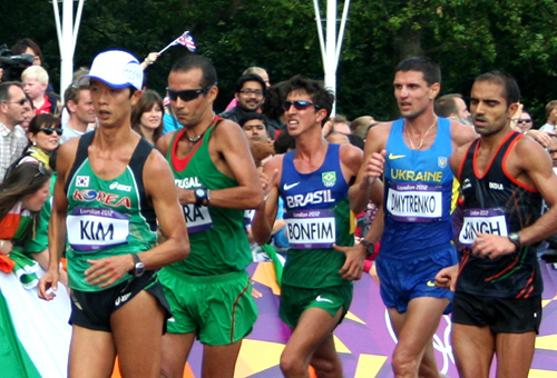 [런던올림픽] 김현섭, 남자경보20km 17위