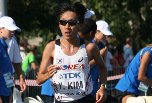 [모스크바세계육상]김영진, 세계육상선수권 첫 출전 49위