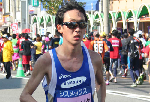고준석, 일본 고베마라톤 9위