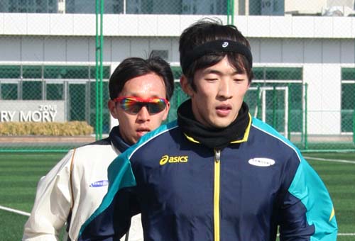 백승호, 김영진 일본 골든게임 5000m 출전