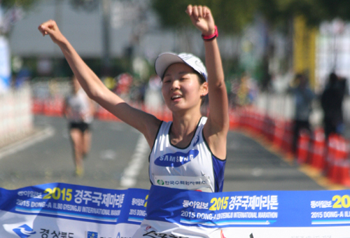 이숙정, 경주국제마라톤 여자부 우승