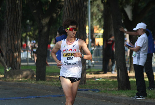 김현섭, IAAF 경보팀선수권 20km에서 43위