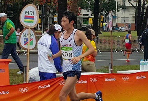 [리우올림픽] 남자마라톤 손명준, 2시간36분21초 131위