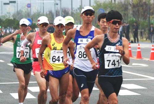 김현섭 전국체전 남자경보 대회 9연패