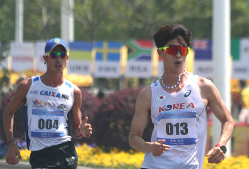 [IAAF경보챌린지] 김현섭, 1시간25분08초 7위