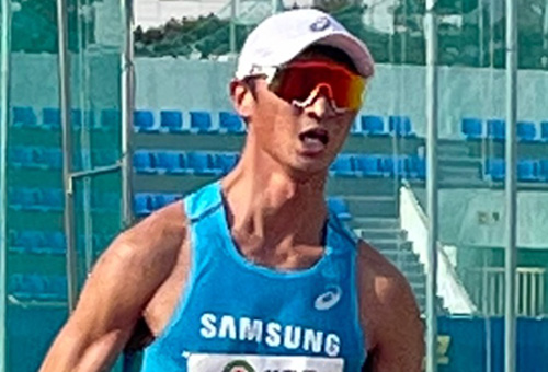 최병광, 남자경보 10000m 한국신기록(비공인) 수립